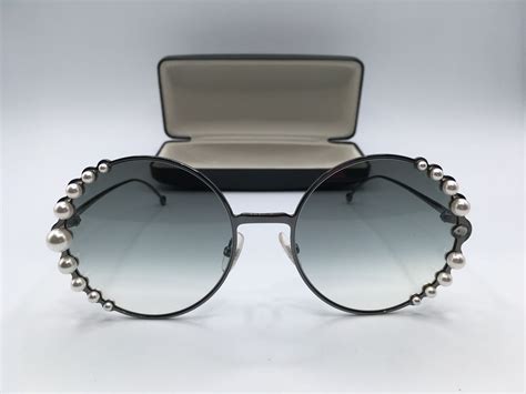 Fendi FF 0295/s Dark Ruthenium 0kj1 Sunglasses